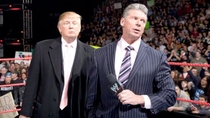 The McMahons have been close with Trump for years. In 2007, Trump appeared with Vince at WrestleMania and, as president, he tabbed Linda to join his cabinet.